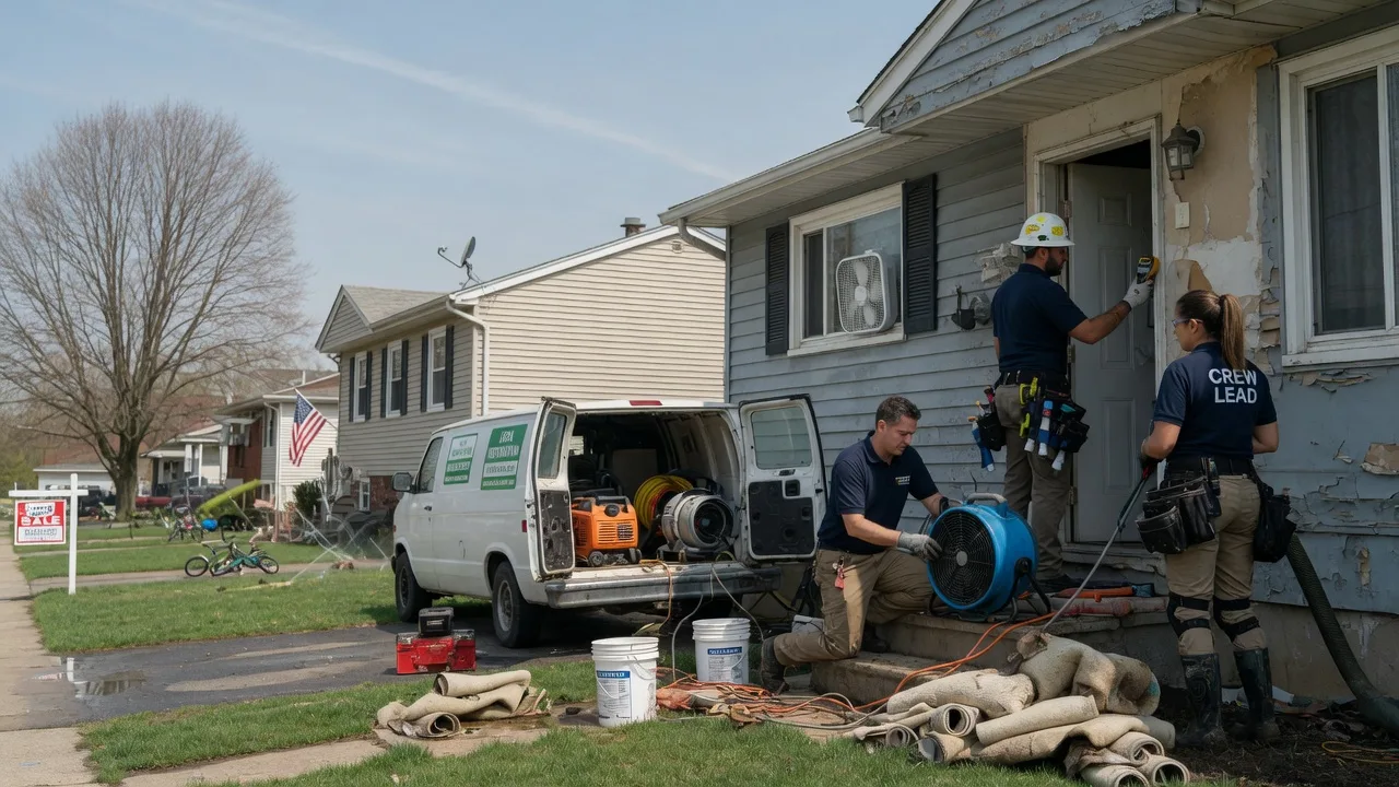 Flood Cleanup in Odanah, WI near me